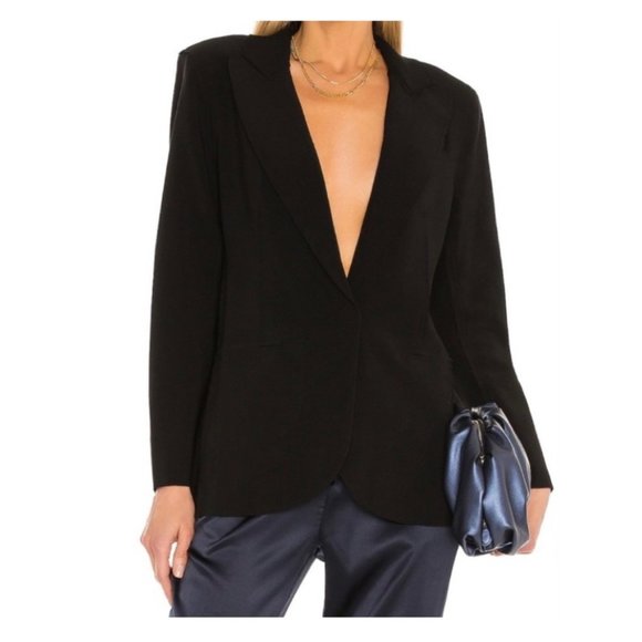 Norma Kamali Jackets & Blazers - Norma Kamali Black Blazer Jacket